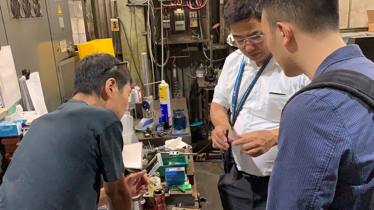 榛名工業様工場内